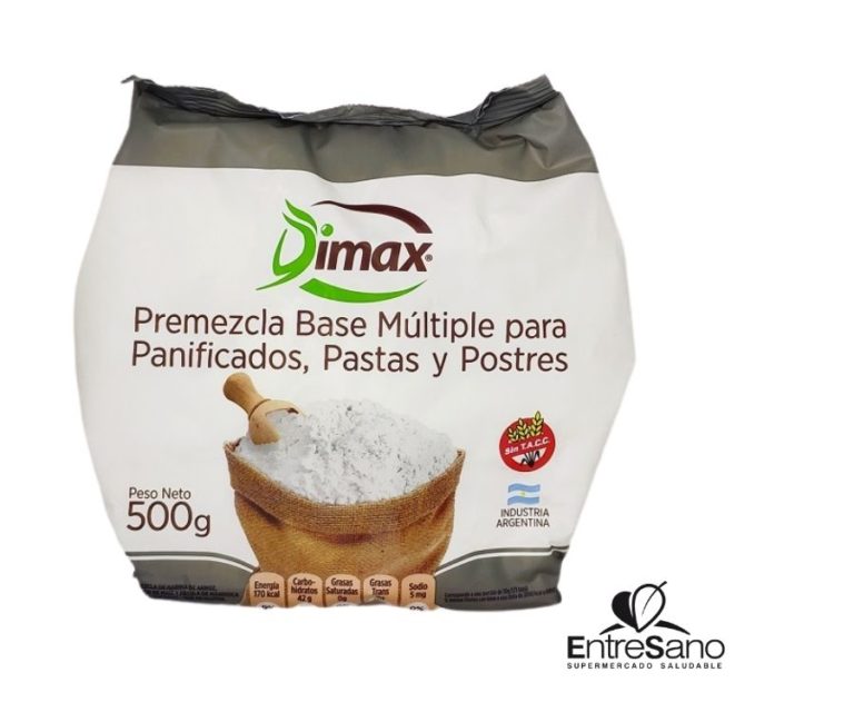 Premezcla Base Multiple 500gr S Tacc Dimax Entresano