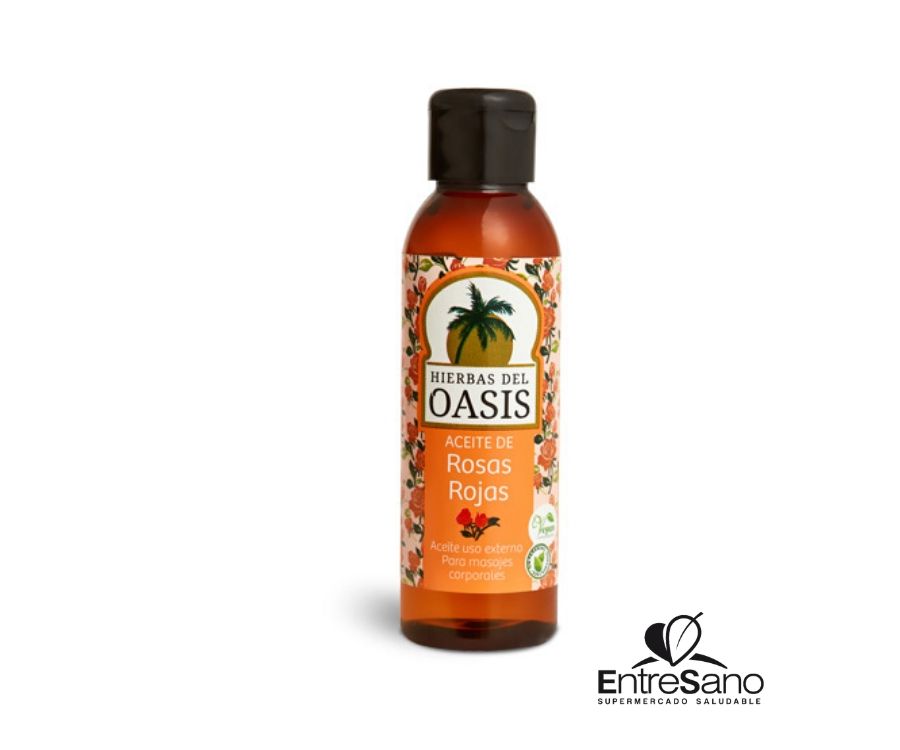 Aceite Rosas Rojas (uso externo) 60 Cc. – Hierbas del Oasis – Entresano