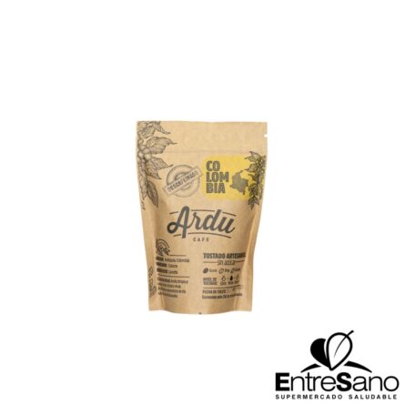 Café molido arábico s/ azúcar DESCAFEINADO  Colombia 250 gr. - Ardú