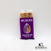 Barrita de cereal c/ pasas de uva, almendras y damascos 50gr - Muecas