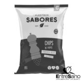 Chips de Papas y Pimienta Negra/ Sal Marina - Nuestros Sabores