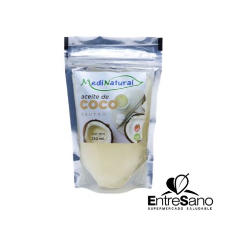 Aceite de coco neutro doy pack 250ml. - MediNatural