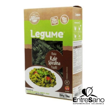 Fusili de Kale Spirulina 284gr s/tacc - Legume