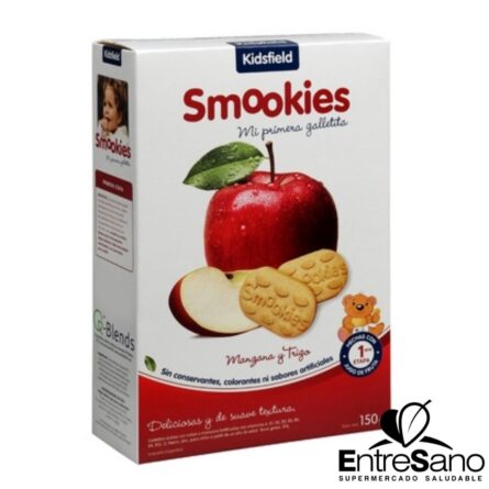 Galletitas Dulce Manzana (mi primer galletita) 150Gr. - Smookies