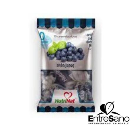 Caramelos arandanos 0% azúcar (10 unidad) - NutriNat