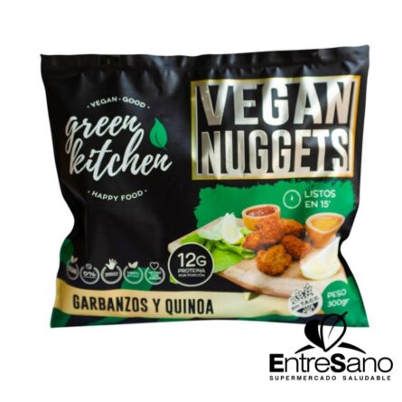 Nuggets Garbanzos y Quinoa Green Kitchen sin tacc 300gr.