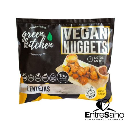 Nuggets Lenteja Green Kitchen sin tacc 300gr.