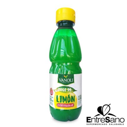 jugo de limon sin tacc 250ml. - Vanoli