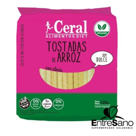Tostadas de Arroz dulces 120 Gr. - Ceral