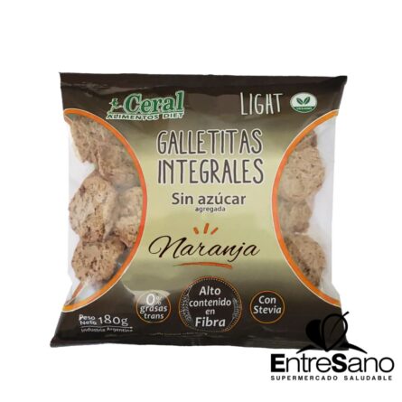 GALLETITAS INTEGRALES NARANJA 190gr. - Ceral