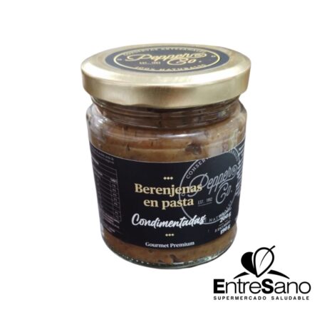 BERENJENA EN PASTA CONDIMENTADA 190 gr. - Pepper &Co