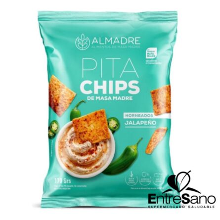 PITA CHIPS JALAPEÑO 170gr - Almadre