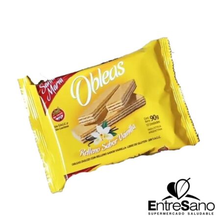 OBLEAS VAINILLA 90 Gr. - Santa Maria