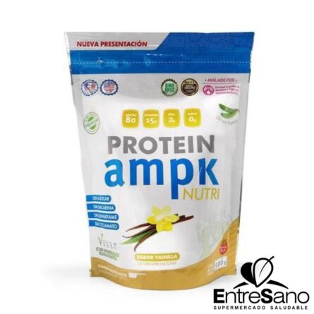 PROTEINA VAINILLA VEGAN 500 Gr. - Protein ampk