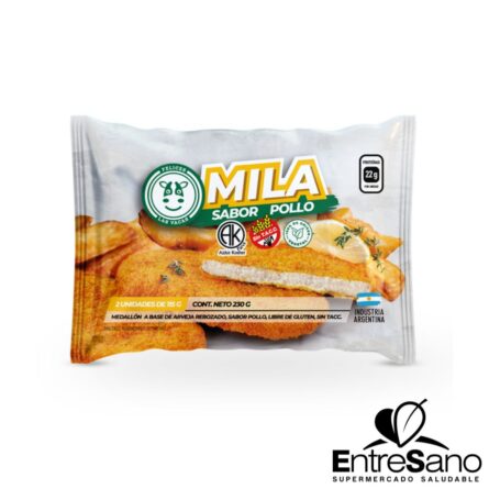 MILANESA SABOR POLLO 230GR - Felices Las Vacas