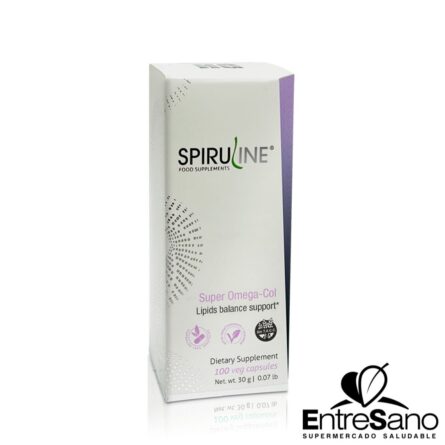SPIRULINE SUPER OMEGA (100 cap) apto Vegano - Spiruline