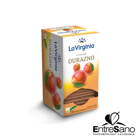 TE DURAZNO  20 Saq. - La Virginia