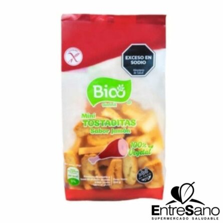MINITOSTADITAS JAMON S/TACC 130gr - Bio