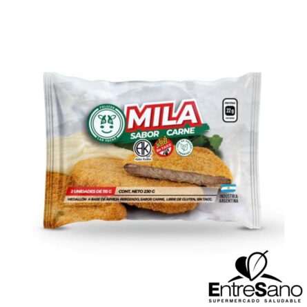 MILANESA SABOR CARNE 230GR - Felices Las Vacas