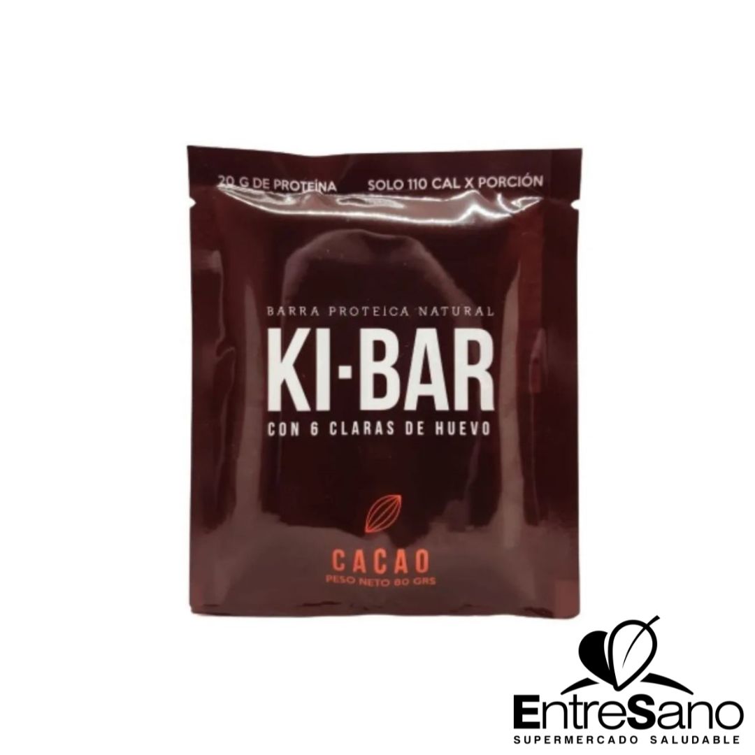 BARRA PROTEICA NATURAL 80gr. – Ki-Bar – Entresano