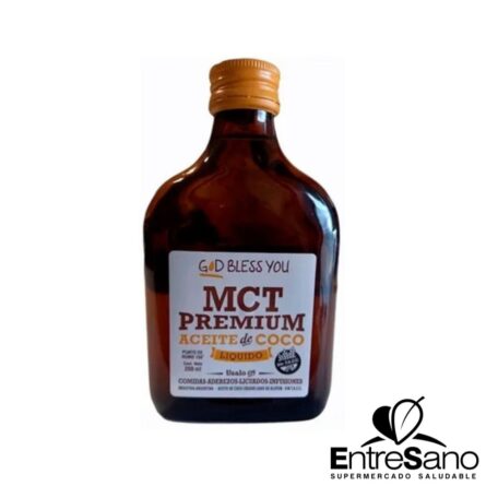 ACEITE COCO PREMIUM LIQUIDO S/TACC 200ml. - God Bless You