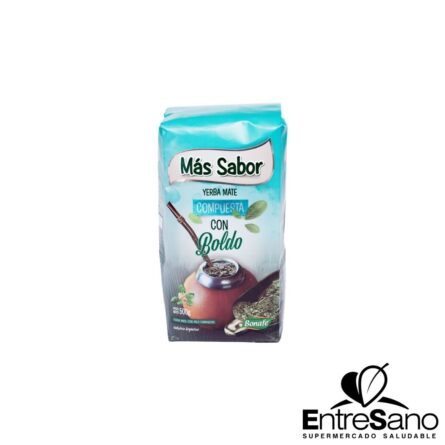 YERBA COMPUESTA BOLDO  500gr. - MAS SABOR