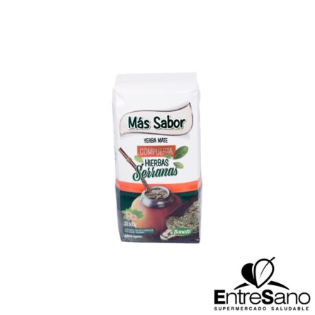 YERBA COMP HIERBAS SERRANAS 500gr. - MAS SABOR