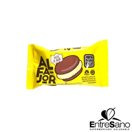 ALFAJOR MANI CHOCO S/TACC 50gr - NutriRaw
