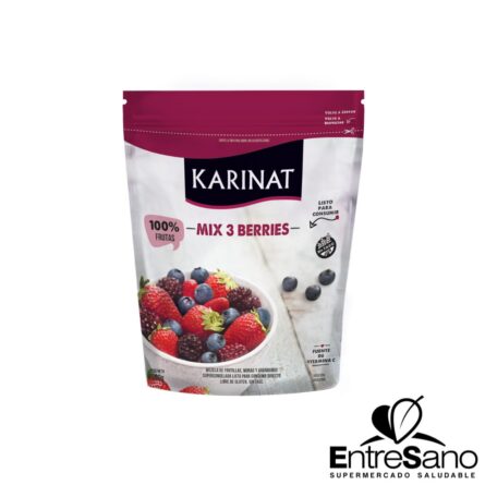 Frutas congeladas mix 3 Berries frutos rojos 300gr - Karinat