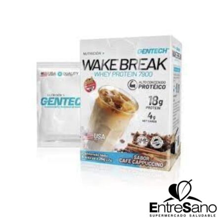 WHEY PROTEIN CAPPUCCINO S/TACC 125GR - GENTECH