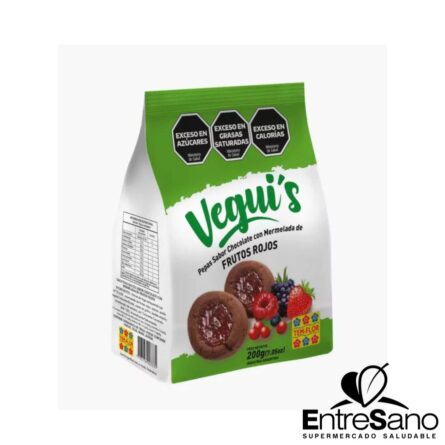 PEPAS FRUTOS ROJOS VEGAN   150GR - VEGUI´S