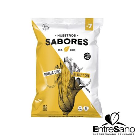 CHIP MAIZ CHIA 90gr.- Nuestros Sabores