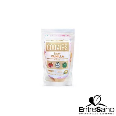 COOKIES VAINILLA S/TACC 100GR - DOLCE AMORE