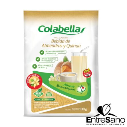 BEBIDA ALMENDRA Y QUINOA 100GR - COLABELLA