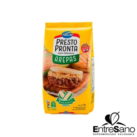HARINA P/AREPAS S/TACC 1KG - PRESTO PRONTA