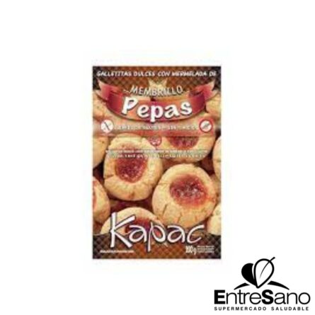 PEPAS MEMBRILLO S/TACC 200GR - KAPAC