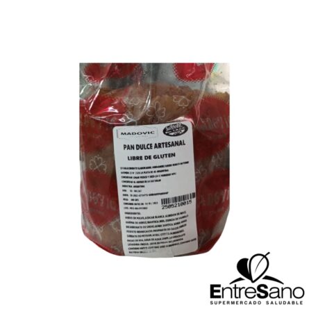 PAN DULCE S/TACC 600GR - MADOVIC