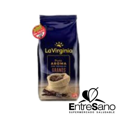 CAFE TOSTADO GRANO PURO AROMA 500GR - LA VIRGINIA